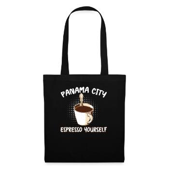 Panama City Espresso Yourself Coffee Lover - Tote Bag - black - Front