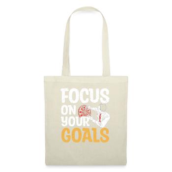 Focus On Your Goals Darts Player Dartboard Darts - Tote Bag - nature - Front