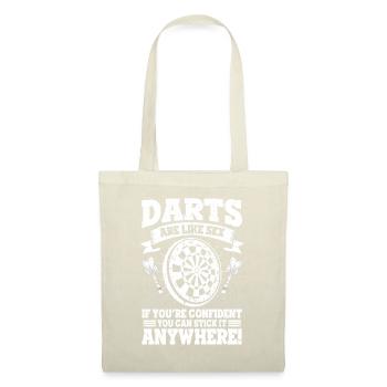 Dart Like Sex Confident Stick Anywhere Allusion - Tote Bag - nature - Front