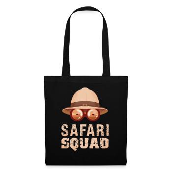 Safari-Modus - African Safari Adventures - Stoffbeutel - Schwarz - Vorne