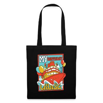 Cruise Ship Holiday Ships Cruise - Tote Bag - black - Front