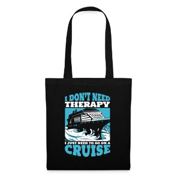 Cruise Ship Holiday Ships Cruise - Tote Bag - black - Front
