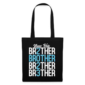 New Big Brother 2023 Blue Sibling Pregnancy - Tote Bag - black - Front