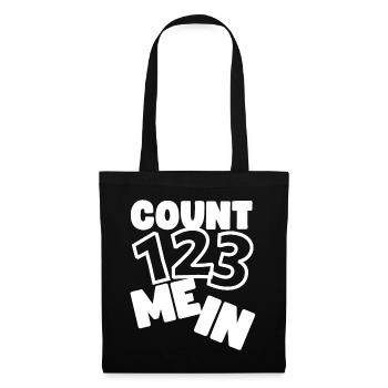 Count Me In 123 - Tote Bag - black - Front