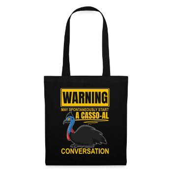 Retro Cassowary Bird Vintage Cassowaries - Tote Bag - black - Front