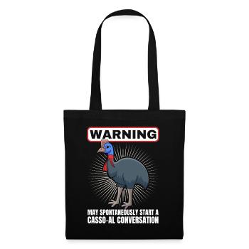 Retro Cassowary Bird Vintage Cassowaries - Tote Bag - black - Front