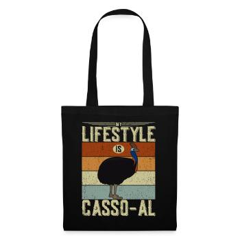 Retro Cassowary Bird Vintage Cassowaries - Tote Bag - black - Front