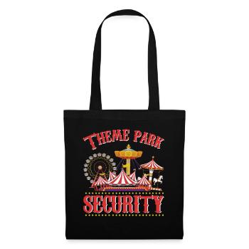 Fun Theme Park Safety Parents Boys - Tote Bag - black - Front
