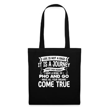 Pho Vietnamese Food Southeast Asia Gift - Tote Bag - black - Front
