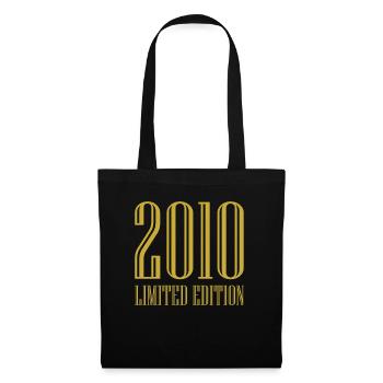 2010 Édition Limitée Anniversaire Cadeau Femme Mari - Sac en tissu - noir - Devant