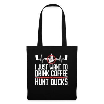 Duck Hunting Season Hunter Bird Hunting - Tote Bag - black - Front
