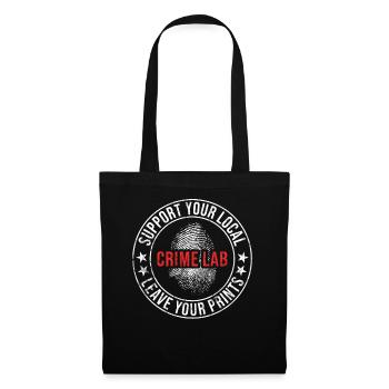 Forensic Technician Crime Scene Investigator Forensic Sentence - Tote Bag - black - Front