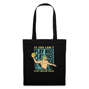 Wasserball Water Polo Sport - Tote Bag - black - Front