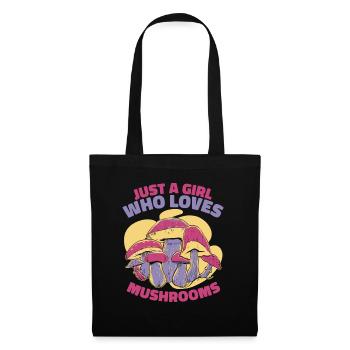 Mushroom Mushrooms Funghi Mushroom - Tote Bag - black - Front