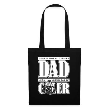 Correctional officer Guard Law enforcement officer - Tote Bag - black - Front