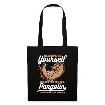 Pangolin Animal Pangolins Endangered Ar - Tote Bag - black - Front