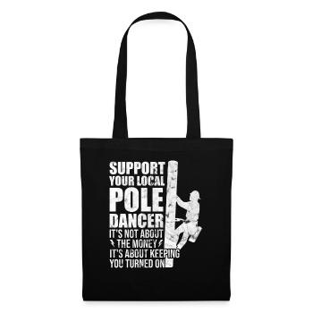 High Voltage Electrician Power Grid - Tote Bag - black - Front