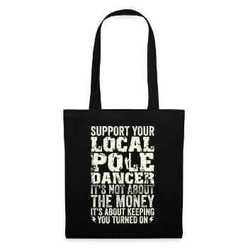 High Voltage Electrician Power Grid - Tote Bag - black - Front