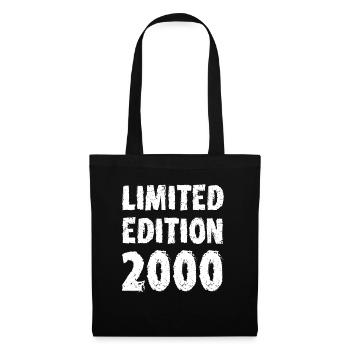 2000 Limited Edition Birthday Gift Wife Husband - Tote Bag - black - Front