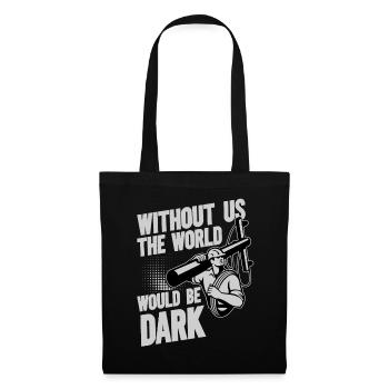 Funny High Voltage Electrician Saying Electrics - Tote Bag - black - Front