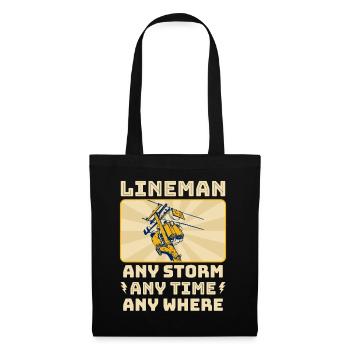 Funny High Voltage Electrician Saying Electrics - Tote Bag - black - Front