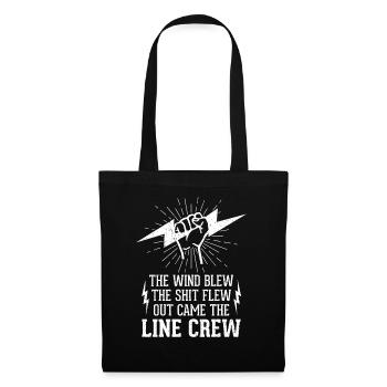 Funny High Voltage Electrician Saying Electrics - Tote Bag - black - Front