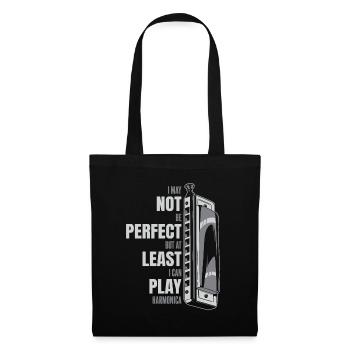 Harmonica Harmonica Musique Instrument - Sac en tissu - noir - Devant