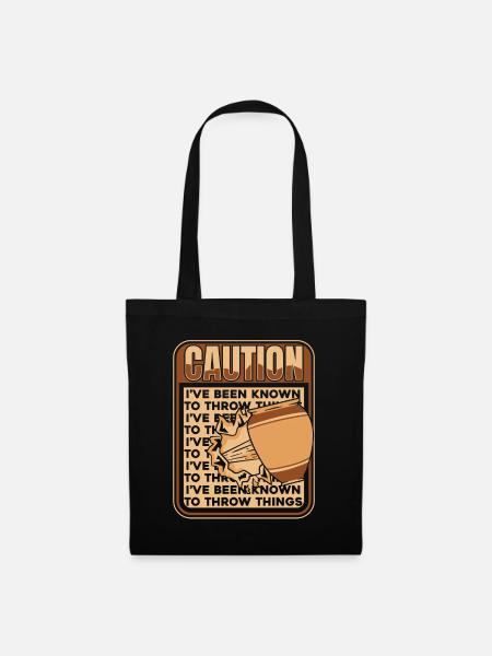 Pottery Pottery Clay Ceramics Pottery - Tote Bag - black