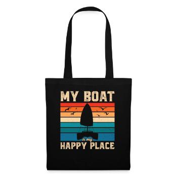 Catamaran Captain Sailboat - Tote Bag - black - Front