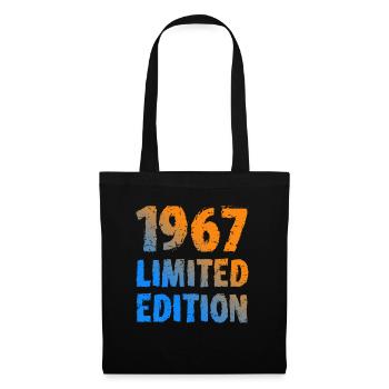 1967 édition limitée cadeau d’anniversaire femme mari - Sac en tissu - noir - Devant