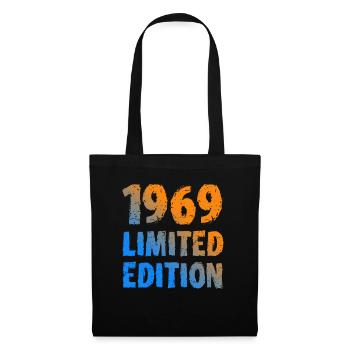 1969 édition limitée anniversaire cadeau femme mari - Sac en tissu - noir - Devant