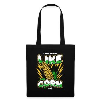 Maize Corncob Farmer - Tote Bag - black - Front