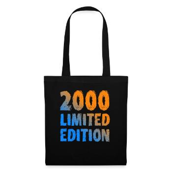 2000 Limited Edition Birthday Gift Wife Husband - Tote Bag - black - Front