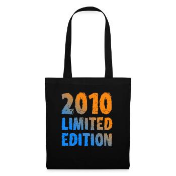 2010 Édition Limitée Anniversaire Cadeau Femme Mari - Sac en tissu - noir - Devant