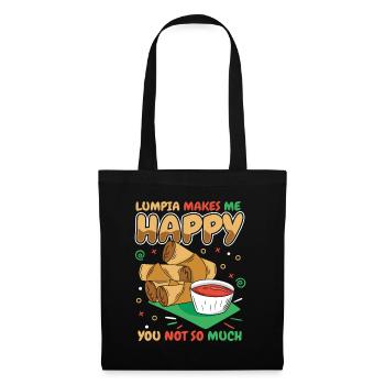 Lumpia Philippines Filipino Food - Sac en tissu - noir - Devant