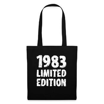 1983 Limited Edition Birthday Gift Wife Husband - Tote Bag - black - Front