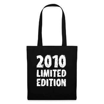 2010 Édition Limitée Anniversaire Cadeau Femme Mari - Sac en tissu - noir - Devant