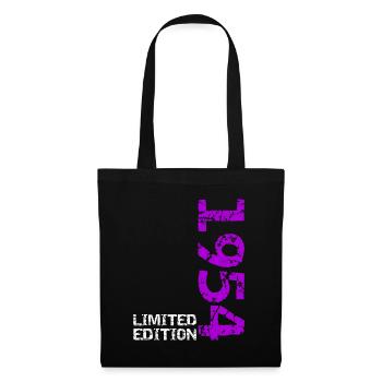 1954 édition limitée cadeau d’anniversaire femme mari - Sac en tissu - noir - Devant