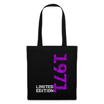 1971 édition limitée anniversaire cadeau femme mari - Sac en tissu - noir - Devant