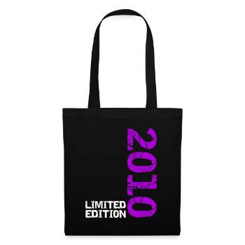 2010 Édition Limitée Anniversaire Cadeau Femme Mari - Sac en tissu - noir - Devant