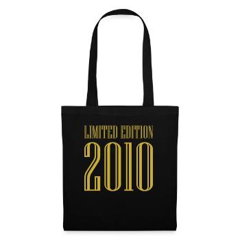 2010 Édition Limitée Anniversaire Cadeau Femme Mari - Sac en tissu - noir - Devant