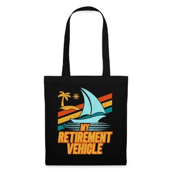 Régime de retraite pour les marins retraités - Sac en tissu - noir - Devant