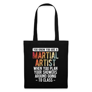 Mixed Martial Arts MMA - Stoffbeutel - Schwarz - Vorne