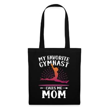 My favorite gymnast calls me Mama Gymnastics - Tote Bag - black - Front