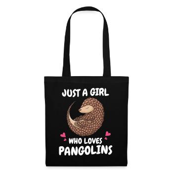 Pangolin Animal Pangolins Endangered Ar - Tote Bag - black - Front