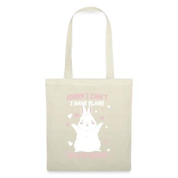 Lapin lapin animal de compagnie lapin - Sac en tissu - nature - Devant