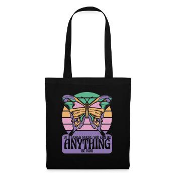 Butterfly Monarch Butterfly Colorful Butterflies - Tote Bag - black - Front