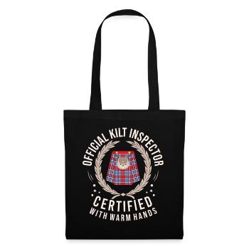 Scottish Kilt Saying Scottish Skirt Scotland - Tote Bag - black - Front