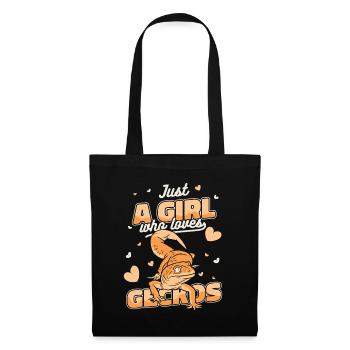 Gecko Gecko's Lizard - Tote Bag - black - Front