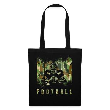 Football Player Coach American Football - Tote Bag - black - Front